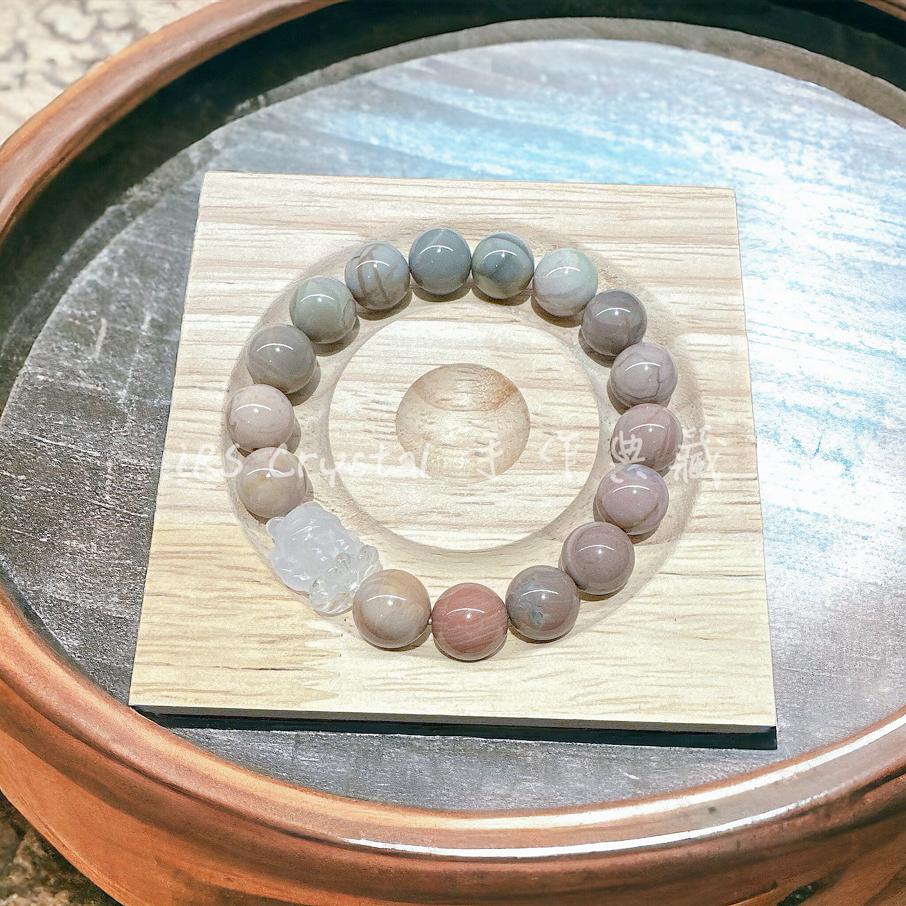 K072阿拉善九尾瑪瑙