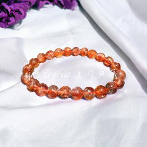 K037紅膠花